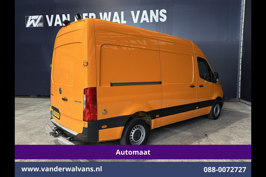 Mercedes-Benz Sprinter 315 CDI 150pk 9G-Tronic Automaat 3500kg Trekhaak L2H2 Inrichting Euro6 Airco | Camera | Apple Carplay | Cruisecontrol Android Auto, Parkeersensoren, Bijrijdersbank