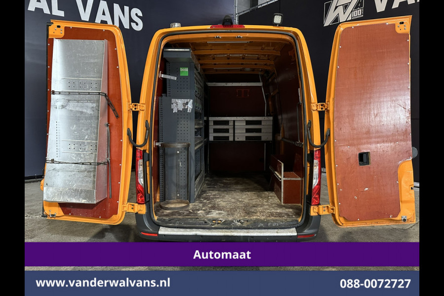 Mercedes-Benz Sprinter 315 CDI 150pk 9G-Tronic Automaat 3500kg Trekhaak L2H2 Inrichting Euro6 Airco | Camera | Apple Carplay | Cruisecontrol Android Auto, Parkeersensoren, Bijrijdersbank