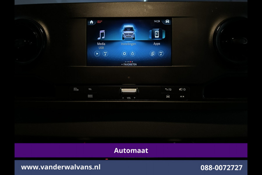 Mercedes-Benz Sprinter 315 CDI 150pk 9G-Tronic Automaat 3500kg Trekhaak L2H2 Inrichting Euro6 Airco | Camera | Apple Carplay | Cruisecontrol Android Auto, Parkeersensoren, Bijrijdersbank