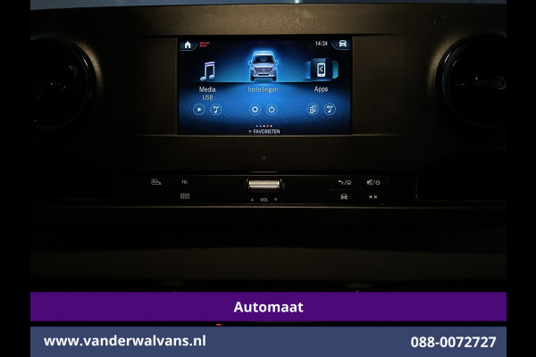 Mercedes-Benz Sprinter 315 CDI 150pk 9G-Tronic Automaat 3500kg Trekhaak L2H2 Inrichting Euro6 Airco | Camera | Apple Carplay | Cruisecontrol Android Auto, Parkeersensoren, Bijrijdersbank