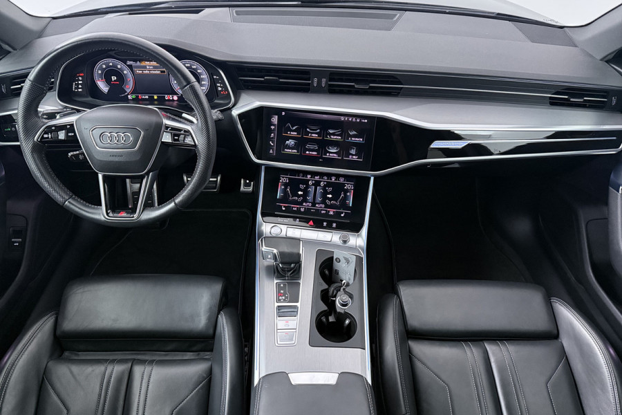 Audi A6 Avant 45 TFSI quattro S edition (MEMORY SEATS, 360 CAMERA, STOELVERWARMING, ADAPTIVE CRUISE, LEDER, GOED ONDERHOUDEN)