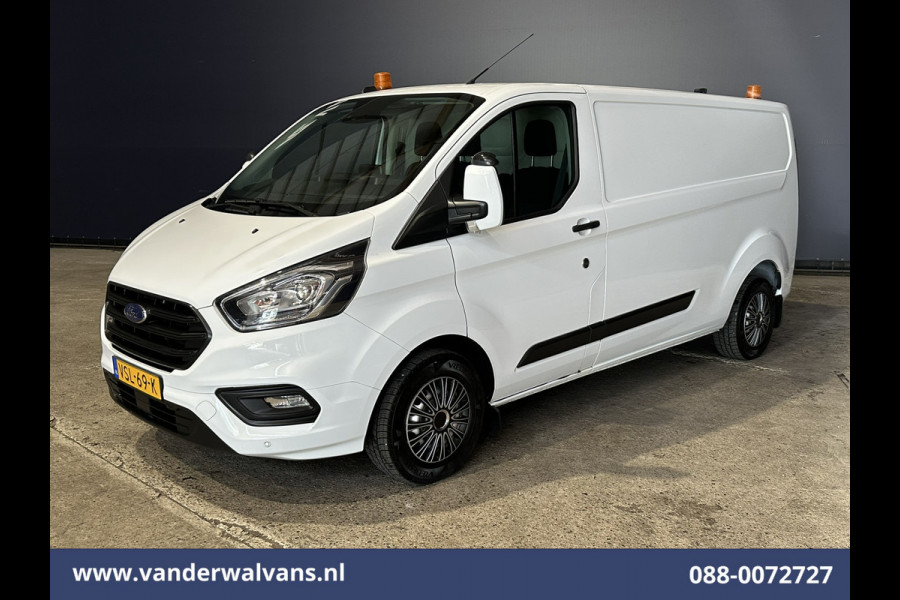 Ford Transit Custom 2.0 TDCI 130pk L2H1 Euro6 Airco | Camera | LED | Apple Carplay | Cruisecontrol | 2800kg Trekhaak Cruisecontrol, Stoelverwarming, Verwarmde voorruit, Parkeersensoren, Bijrijdersbank