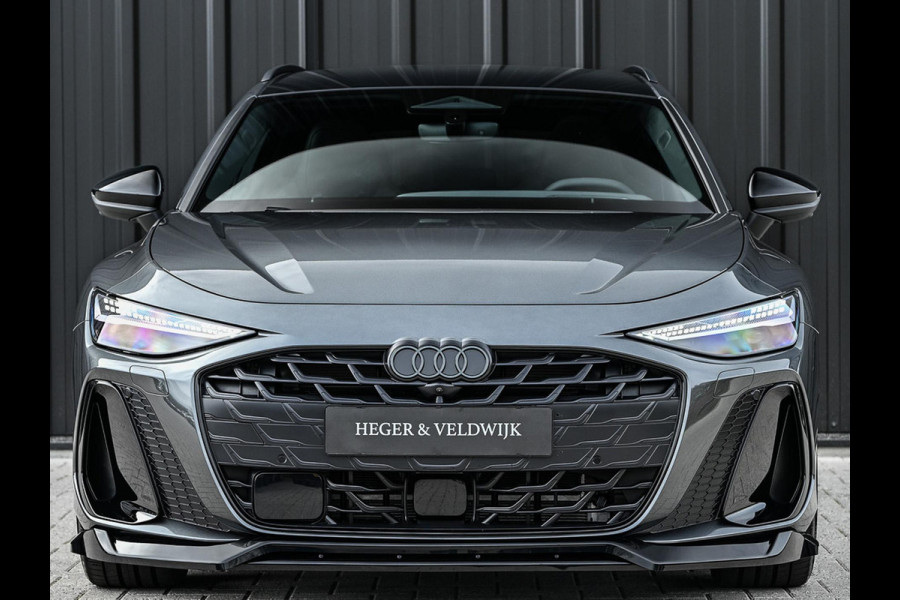 Audi A6 Avant 2.0 e-hybrid quattro S edition Competition | Panoramadak | B&O | Stoelventilatie en Massage | 360 Camera | Luchtvering | Ambiance Interieur | Achterasbesturing | Carbon Inleg | Head-Up | S-Seats | Passagiers Display |