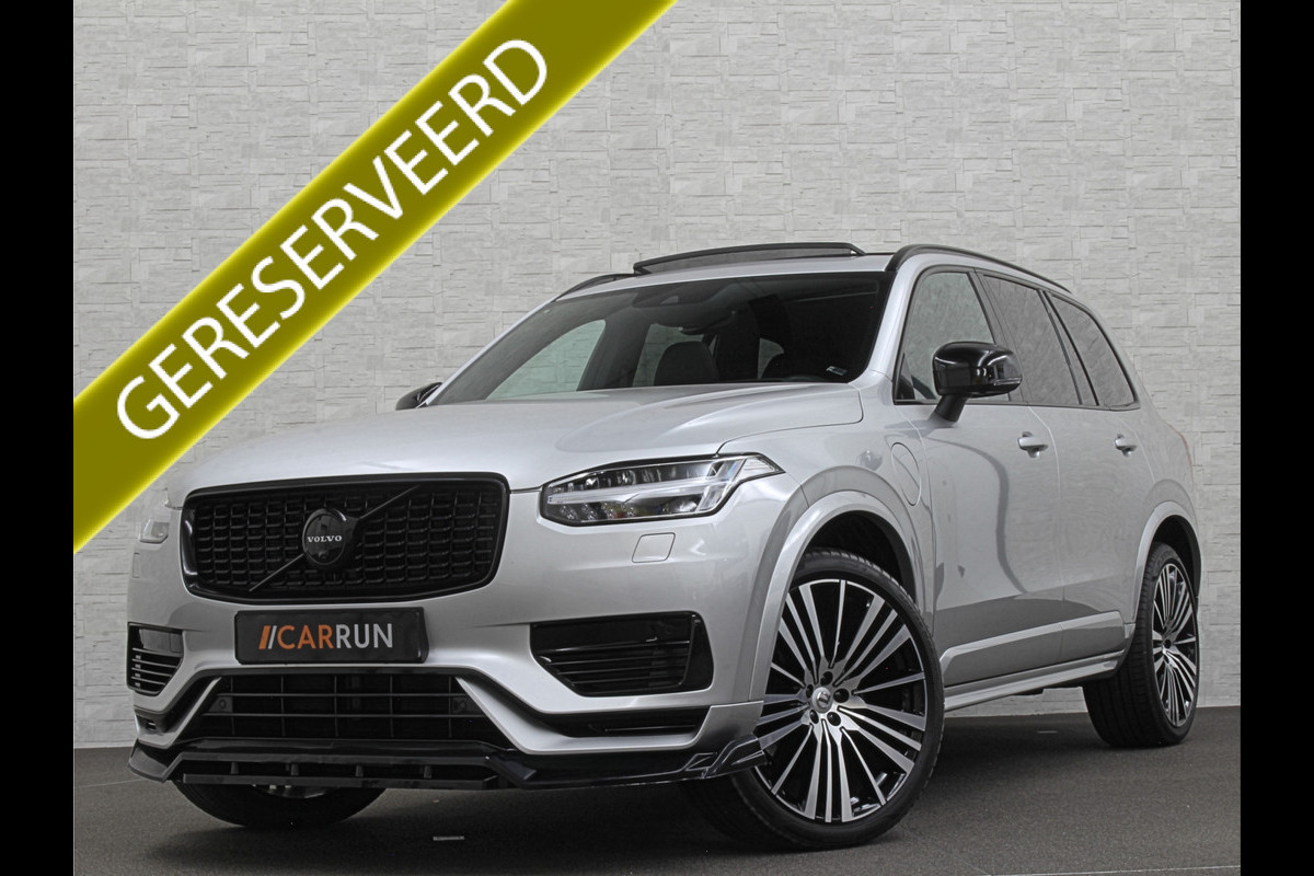 Volvo XC90 2.0 T8 Twin Engine AWD R-Design | 360 Camera | Panorama | Pilot-Assist | Head-Up | Memory | Keyless-Entry | 4-Zone Clima | Stoelverwarming V+A | Full-LED | Zonwering | Getint Glas | Zwarte Hemel | Dodehoek | Stuurverwarming |