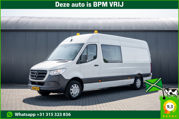 Mercedes-Benz Sprinter 314 CDI L3H2 | DC | Dubbele Cabine | Mixto | Automaat | 1e Eigenaar | Mbux | Cruise | Climatronic