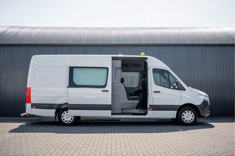 Mercedes-Benz Sprinter 314 CDI L3H2 | DC | Dubbele Cabine | Mixto | Automaat | 1e Eigenaar | Mbux | Cruise | Climatronic