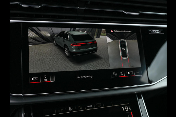Audi Q8 55 TFSI e quattro Pro Line S | Panoramadak | 360 Camera | B&O | Soft Close | Memory Seats | Luchtvering | Stoelventilatie + Massage | Ambiance Interieur | Stuurverwarming |