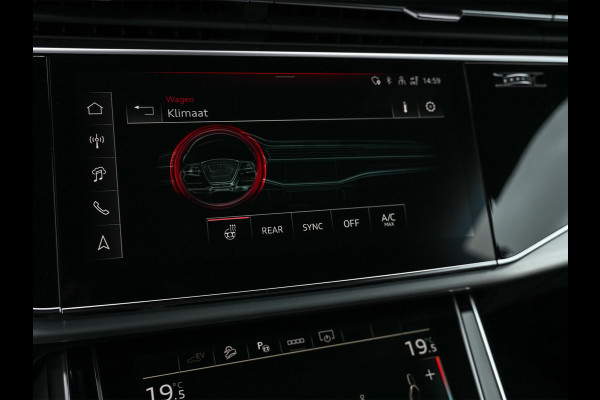 Audi Q8 55 TFSI e quattro Pro Line S | Panoramadak | 360 Camera | B&O | Soft Close | Memory Seats | Luchtvering | Stoelventilatie + Massage | Ambiance Interieur | Stuurverwarming |