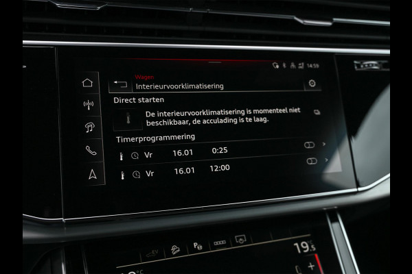 Audi Q8 55 TFSI e quattro Pro Line S | Panoramadak | 360 Camera | B&O | Soft Close | Memory Seats | Luchtvering | Stoelventilatie + Massage | Ambiance Interieur | Stuurverwarming |