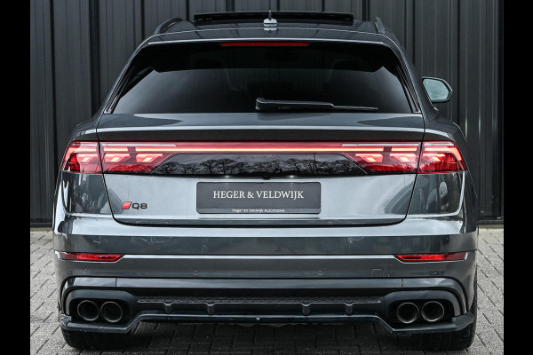 Audi Q8 55 TFSI e quattro Pro Line S | Panoramadak | 360 Camera | B&O | Soft Close | Memory Seats | Luchtvering | Stoelventilatie + Massage | Ambiance Interieur | Stuurverwarming |