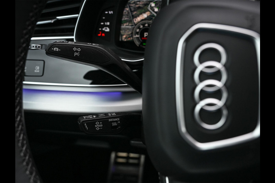 Audi Q8 55 TFSI e quattro Pro Line S | Panoramadak | 360 Camera | B&O | Soft Close | Memory Seats | Luchtvering | Stoelventilatie + Massage | Ambiance Interieur | Stuurverwarming |