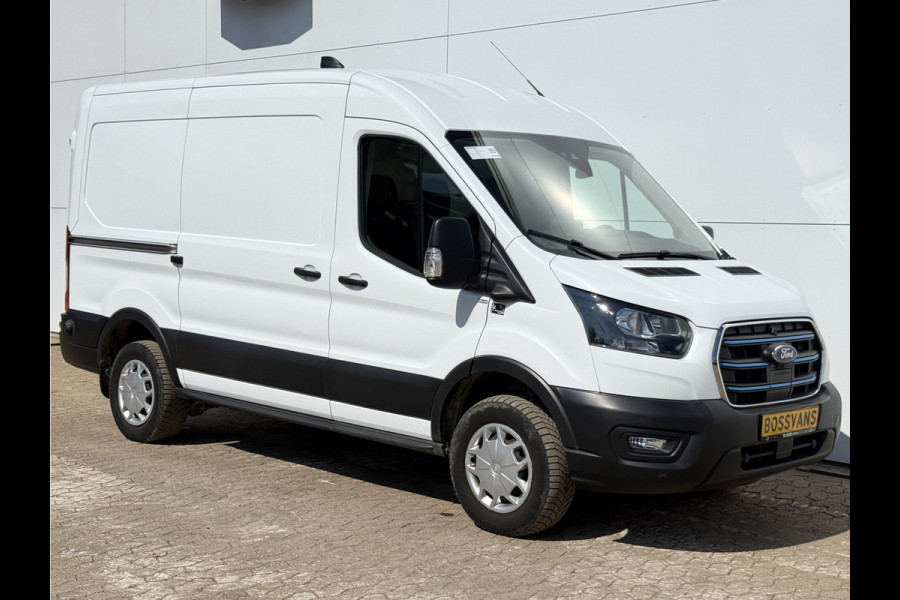Ford E-Transit 68 kWh 184PK L2H2 316km WLTP 96,6% (SOH) Climate Control Cruise Control CarPlay Navigatie Parkeersensoren v+a