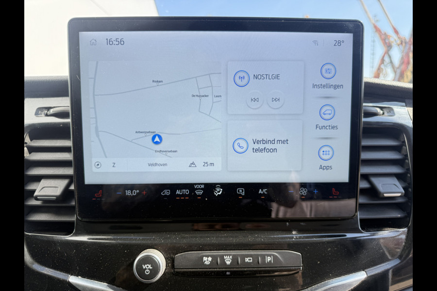 Ford E-Transit 68 kWh 184PK L2H2 316km WLTP 96,6% (SOH) Climate Control Cruise Control CarPlay Navigatie Parkeersensoren v+a