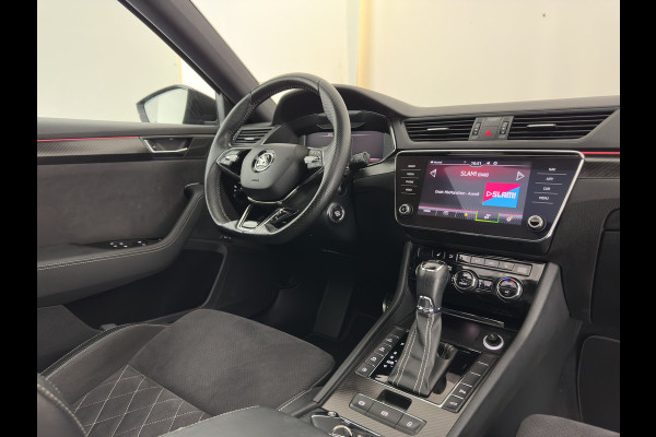 Škoda Superb Combi 1.4 TSI iV Sportline Business (Plug-in) (INCL.BTW) Aut. *PANO | LEATHER-MICROFIBRE | FULL-LED | DIGI-COCKPIT | HEATED-SPORTSEATS | KEYLESS | DAB+ | NAVI-FULLMAP | PRIVACYGLASS | SHIFT-PADDLES | AMBIENT-LIGHT | ECC | PDC | CRUSIE |