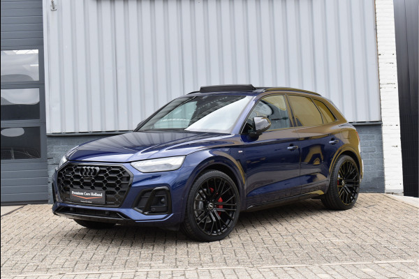 Audi Q5 55 TFSI e S-Line 367 Pk Pano Lucht HUD 360 Camera Leder Keyless 20 Inch