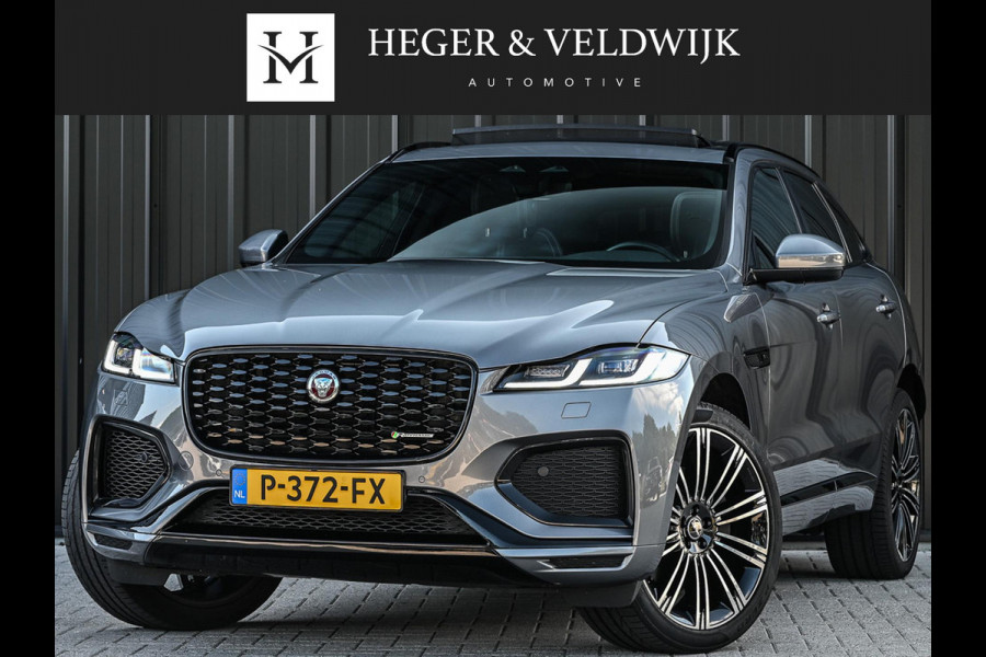 Jaguar F-Pace 2.0 P400e PHEV R-Dynamic SE | Panoramadak | 14-Wegs Memory Seats | HermanBosch Sound | Camera | Adaptieve Cruise | Stoelverwarming | Ambiente Verlichting | Stuur Verwarming |