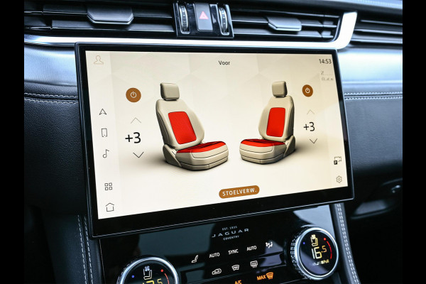 Jaguar F-Pace 2.0 P400e PHEV R-Dynamic SE | Panoramadak | 14-Wegs Memory Seats | HermanBosch Sound | Camera | Adaptieve Cruise | Stoelverwarming | Ambiente Verlichting | Stuur Verwarming |