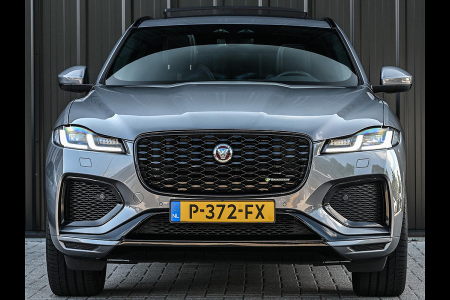 Jaguar F-Pace 2.0 P400e PHEV R-Dynamic SE | Panoramadak | 14-Wegs Memory Seats | HermanBosch Sound | Camera | Adaptieve Cruise | Stoelverwarming | Ambiente Verlichting | Stuur Verwarming |