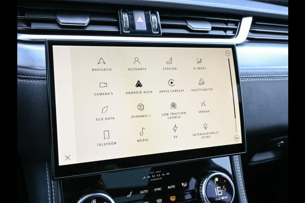 Jaguar F-Pace 2.0 P400e PHEV R-Dynamic SE | Panoramadak | 14-Wegs Memory Seats | HermanBosch Sound | Camera | Adaptieve Cruise | Stoelverwarming | Ambiente Verlichting | Stuur Verwarming |
