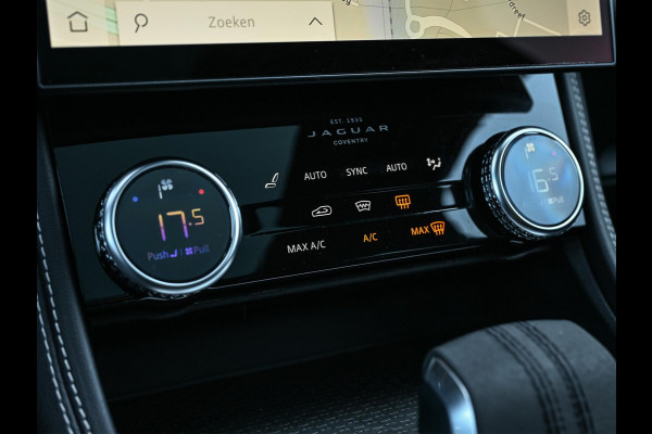 Jaguar F-Pace 2.0 P400e PHEV R-Dynamic SE | Panoramadak | 14-Wegs Memory Seats | HermanBosch Sound | Camera | Adaptieve Cruise | Stoelverwarming | Ambiente Verlichting | Stuur Verwarming |