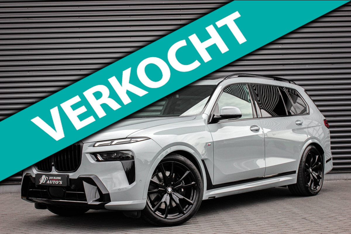 BMW X7 XDrive40d High Executive / HEAD- UP / PANO- DAK / LUCHTVERING / DRIVING ASSISANT / SOFTCLOSE / COMFORT SEATS / ALCANTARA