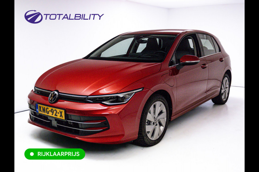 Volkswagen Golf 1.5 eHybrid Style Edition | Camera | Travel assist | Stuur- & stoelverwarm. Stoelventilatie | Elec. verst. best. stoel | Headup, Sfeerverlichting, IQ Led, Lederen bekleding, Incl. winterset op LMV
