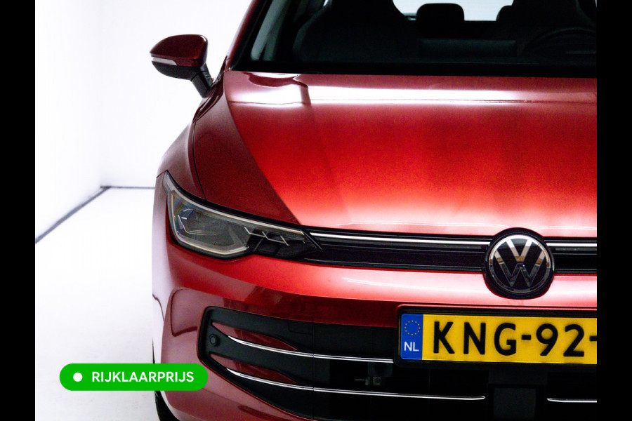 Volkswagen Golf 1.5 eHybrid Style Edition | Camera | Travel assist | Stuur- & stoelverwarm. Stoelventilatie | Elec. verst. best. stoel | Headup, Sfeerverlichting, IQ Led, Lederen bekleding, Incl. winterset op LMV