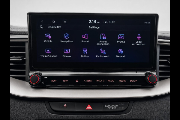 Kia Xceed 1.0 T-GDi DynamicLine Navigatie Apple Carplay Android Auto Camera Parkeersensoren achter Cruise Control Half leder Full Led Climate Control Lichtmetalen velgen