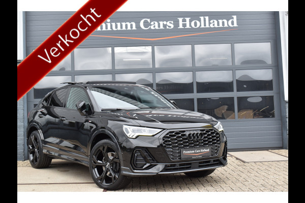 Audi Q3 Sportback 45 TFSI e S-Line 245 Pk Pano Memory Sfeer Keyless Vol Leder 360 Camera 20 Inch