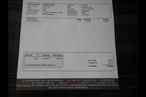 Peugeot 108 1.0 e-VTi ALLURE 5-DEURS + APPLE CARPLAY | CAMERA | LMV | PRIVACY | CLIMATE CONTROL