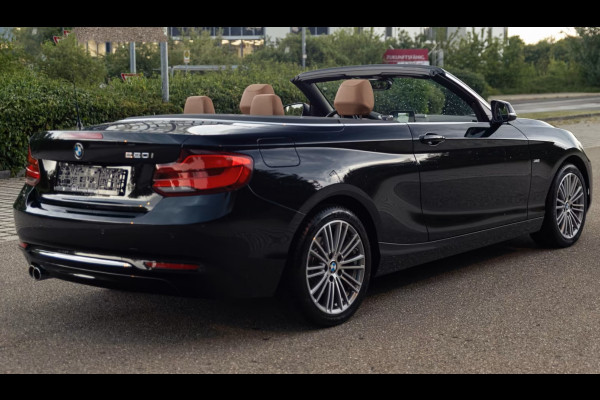 BMW 2 Serie Cabrio 220iA EDITION-2 ** LED, COGNAC LEDER, NAVI, CAMERA, 17-inch LMV ** 1e EIG - UNFALLFREI  ** ** INFORMEER OOK NAAR ONZE AANTREKKELIJKE FINANCIAL-LEASE TARIEVEN **
