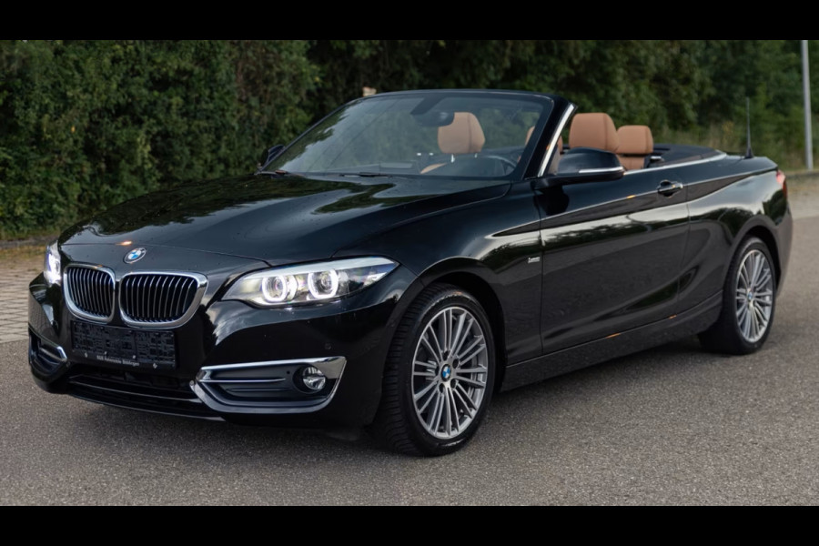 BMW 2 Serie Cabrio 220iA EDITION-2 ** LED, COGNAC LEDER, NAVI, CAMERA, 17-inch LMV ** 1e EIG - UNFALLFREI  ** ** INFORMEER OOK NAAR ONZE AANTREKKELIJKE FINANCIAL-LEASE TARIEVEN **