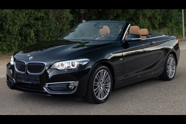 BMW 2 Serie Cabrio 220iA EDITION-2 ** LED, COGNAC LEDER, NAVI, CAMERA, 17-inch LMV ** 1e EIG - UNFALLFREI  ** ** INFORMEER OOK NAAR ONZE AANTREKKELIJKE FINANCIAL-LEASE TARIEVEN **