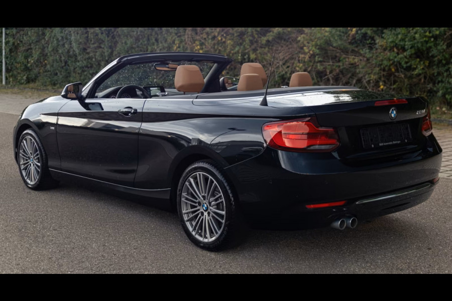 BMW 2 Serie Cabrio 220iA EDITION-2 ** LED, COGNAC LEDER, NAVI, CAMERA, 17-inch LMV ** 1e EIG - UNFALLFREI  ** ** INFORMEER OOK NAAR ONZE AANTREKKELIJKE FINANCIAL-LEASE TARIEVEN **