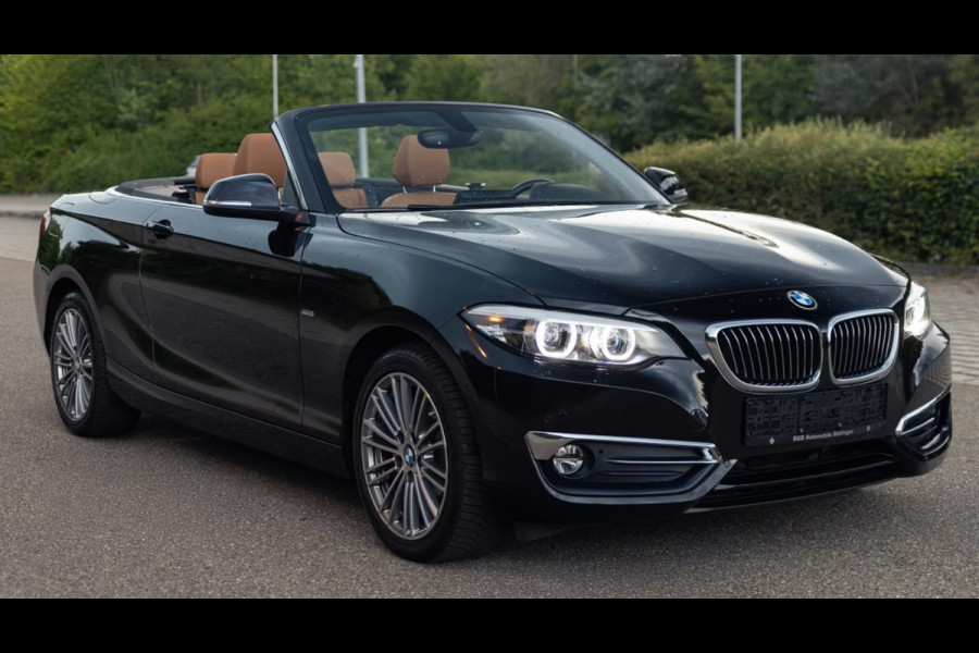 BMW 2 Serie Cabrio 220iA EDITION-2 ** LED, COGNAC LEDER, NAVI, CAMERA, 17-inch LMV ** 1e EIG - UNFALLFREI  ** ** INFORMEER OOK NAAR ONZE AANTREKKELIJKE FINANCIAL-LEASE TARIEVEN **