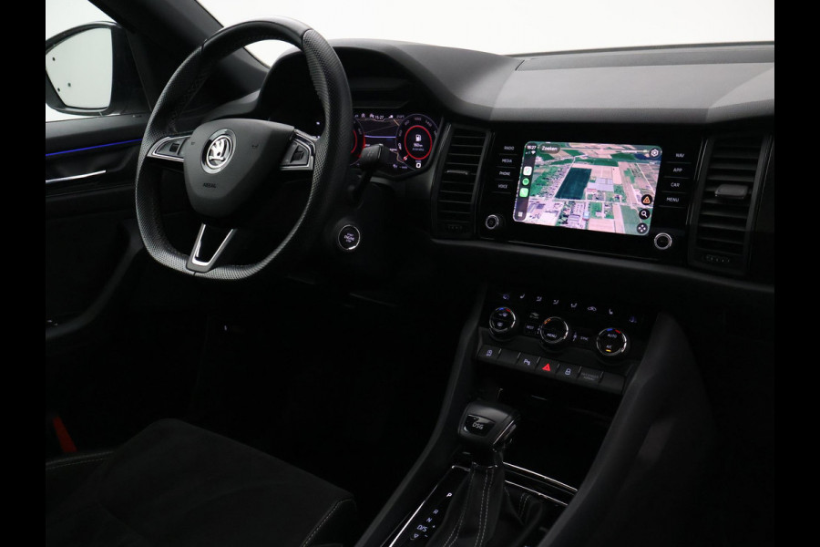 Škoda Kodiaq 1.5 TSI SPORTLINE 7-PERSOONS STEEL GREY + TREKHAAK | PANORAMA | VIRTUAL | STOELVERW. | CANTON