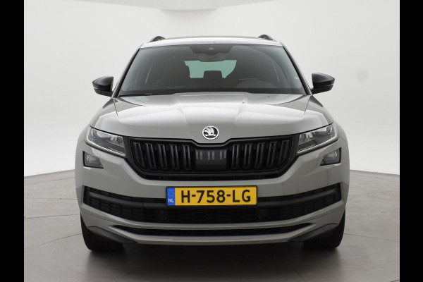 Škoda Kodiaq 1.5 TSI SPORTLINE 7-PERSOONS STEEL GREY + TREKHAAK | PANORAMA | VIRTUAL | STOELVERW. | CANTON