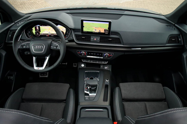 Audi Q5 55 TFSI e Quattro Competition Pro Line S S-Line 367pk Automaat! 1e Eig|DLR|Panoramadak|Virtual Cockpit|Camera|Black|22inch