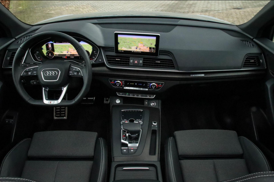 Audi Q5 50 TFSI e Quattro Competition Pro Line S S-Line 299pk Automaat! 1e|DLR|Panoramadak|Virtual Cockpit|LED Matrix|Black|22inch