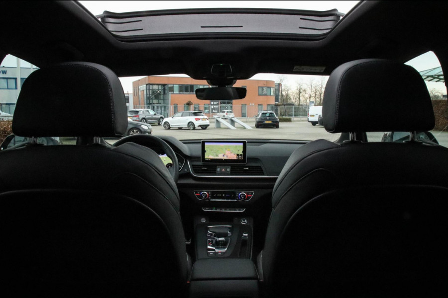 Audi Q5 50 TFSI e Quattro Competition Pro Line S S-Line 299pk Automaat! 1e|DLR|Panoramadak|Virtual Cockpit|LED Matrix|Black|22inch