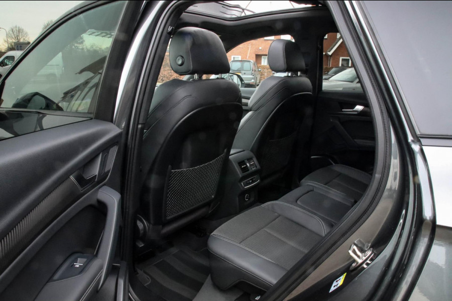 Audi Q5 50 TFSI e Quattro Competition Pro Line S S-Line 299pk Automaat! 1e|DLR|Panoramadak|Virtual Cockpit|LED Matrix|Black|22inch