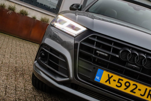Audi Q5 50 TFSI e Quattro Competition Pro Line S S-Line 299pk Automaat! 1e|DLR|Panoramadak|Virtual Cockpit|LED Matrix|Black|22inch