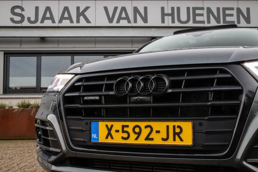 Audi Q5 50 TFSI e Quattro Competition Pro Line S S-Line 299pk Automaat! 1e|DLR|Panoramadak|Virtual Cockpit|LED Matrix|Black|22inch
