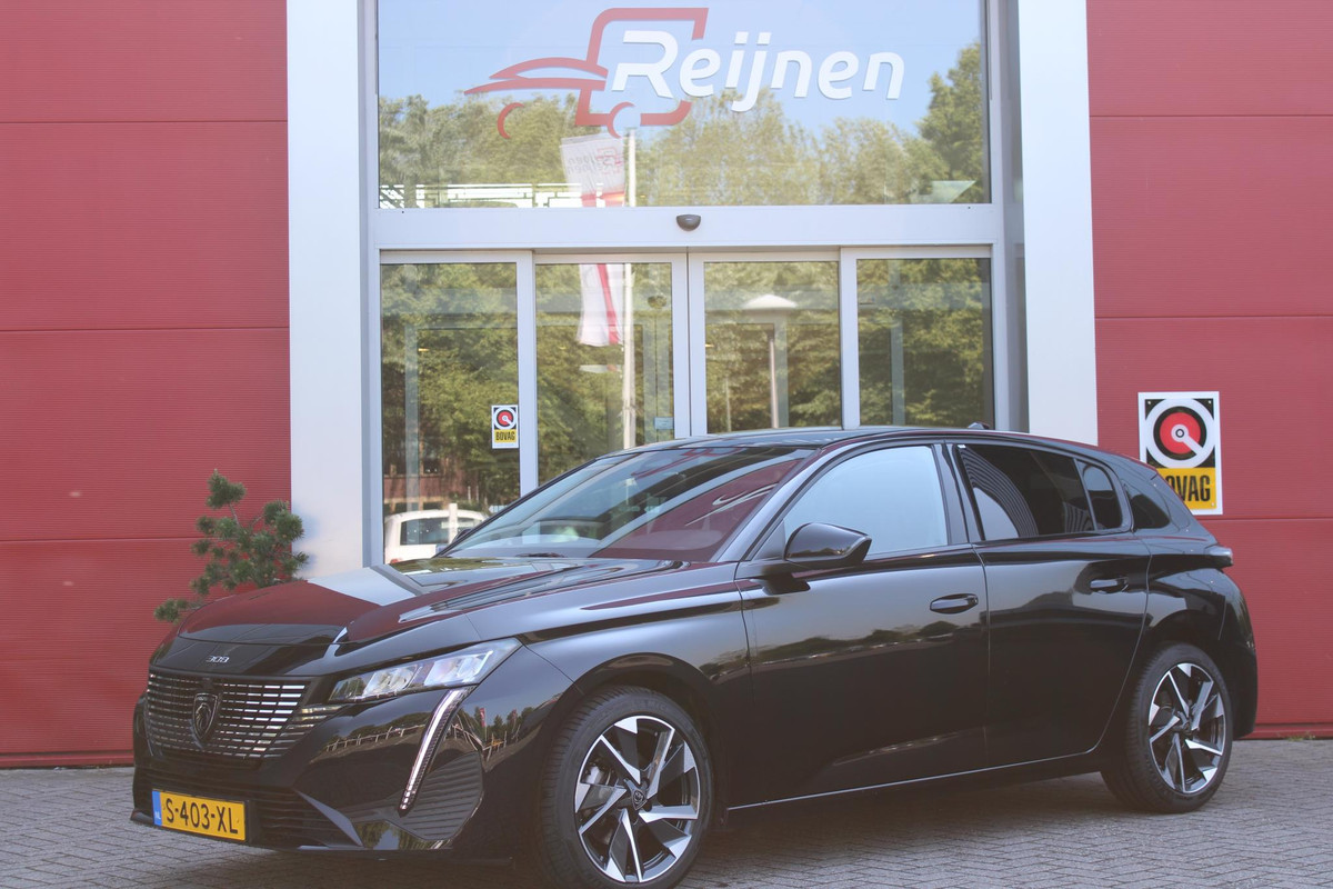 Peugeot 308 1.2 130PK AUTOMAAT ALLURE PACK BUSINESS | NAVIGATIE | DRAADLOZE APPLE CARPLAY/ANDROID AUTO | ACHTERUITRIJ CAMERA | KEYLESS ENTRY/START | LICHTMETALEN VELGEN 17" | DAB+ RADIO | ADAPTIVE CRUISE CONTROL | CLIMATE CONTROL |