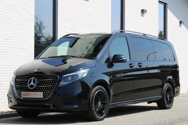 Mercedes-Benz V-Klasse 300d / XXL / AMG / Exclusive / 4-Matic / 7 Pers / Luchtv / Elec Stoel / 360 Cam / Burmester / Vol Opties / NIEUWSTAAT