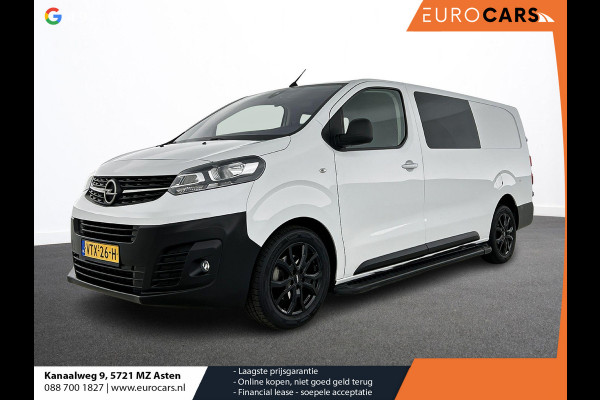 Opel Vivaro 145pk L3H1 Dubbele Cabine Sport Edition Navigatie Climate Control Trekhaak Trekhaak Parkeer sensoren Lichtmetalen Velgen