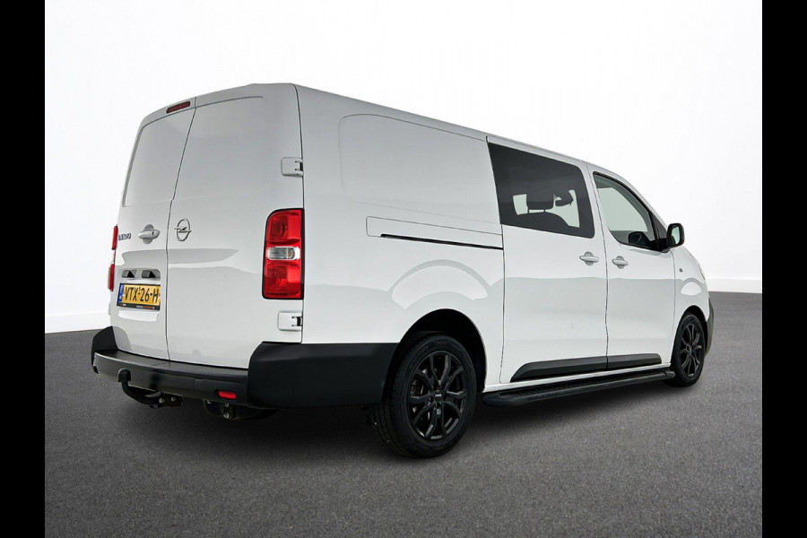 Opel Vivaro 145pk L3H1 Dubbele Cabine Sport Edition Navigatie Climate Control Trekhaak Trekhaak Parkeer sensoren Lichtmetalen Velgen