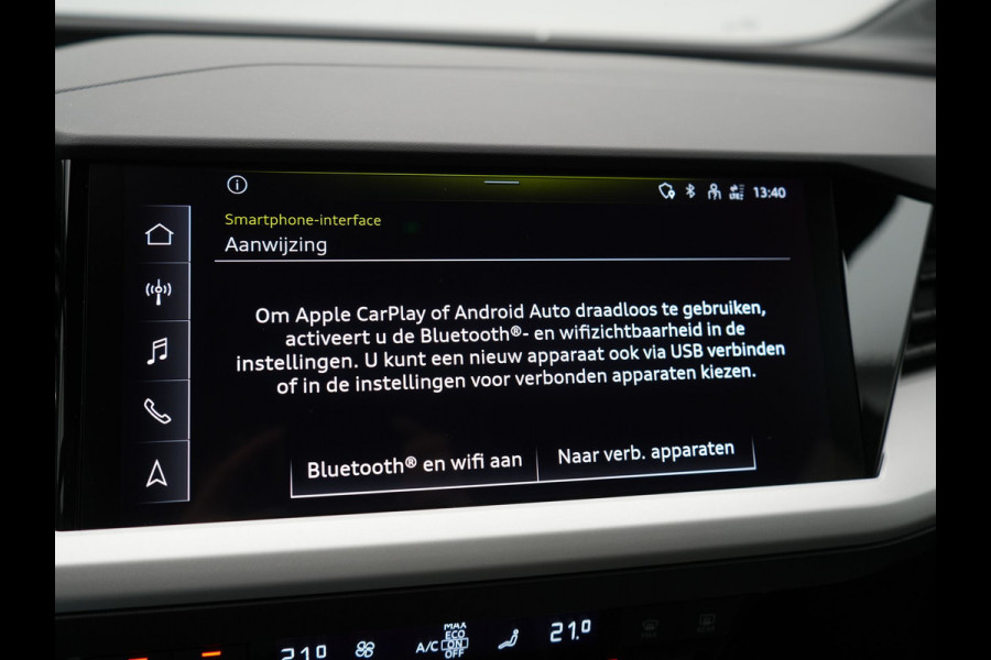 Audi Q4 e-tron 50 quattro Advanced edition 82 kWh 300pk Dealer O.H. | Apple Carplay | Voorstoelen Verwarmd | Navigatie Plus | 19"L.M | LED | Cruise Control | DAB | Virtual |