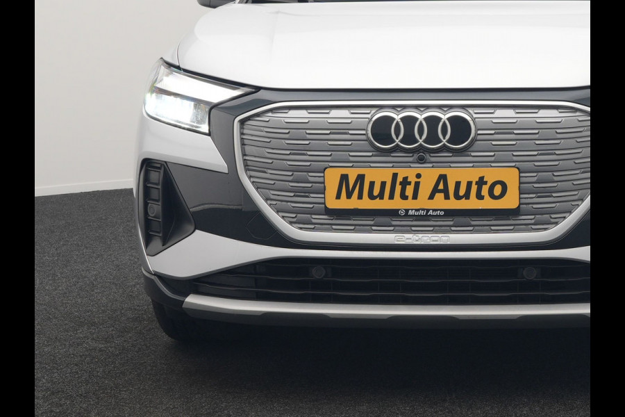 Audi Q4 e-tron 50 quattro Advanced edition 82 kWh 300pk Dealer O.H. | Apple Carplay | Voorstoelen Verwarmd | Navigatie Plus | 19"L.M | LED | Cruise Control | DAB | Virtual |