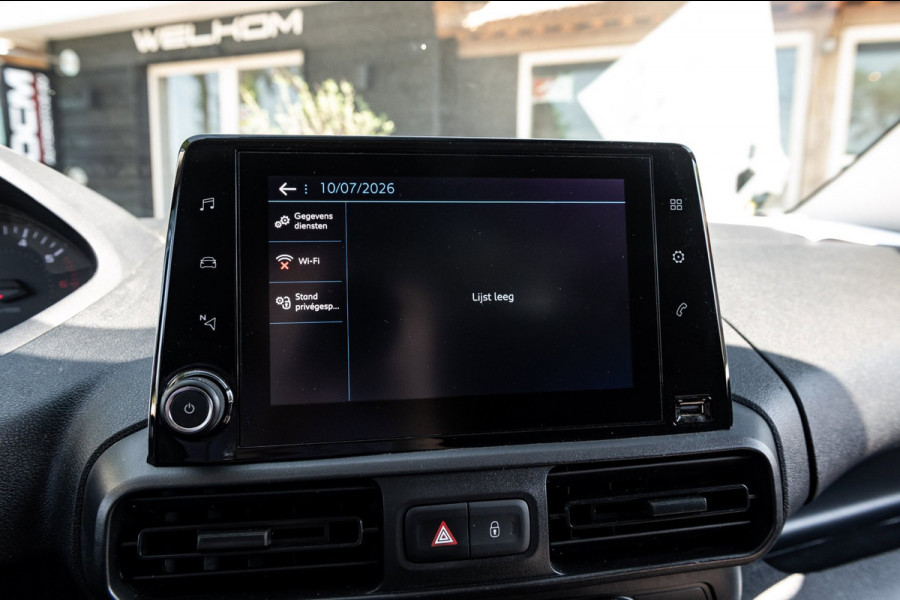 Peugeot Partner 1.2 PureTech Premium Airco I Cruise I Parkeersensoren I Bluetooth I Navigatie I NAP I Benzine